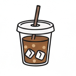 Americano frío en las rocas